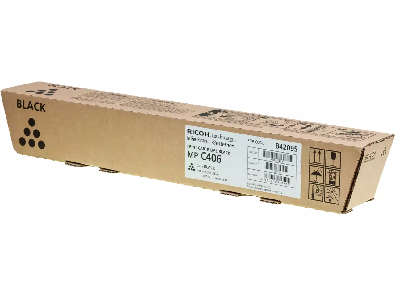 Een 842095 RICOH MP Toner zwart Type MPC406 17.000pagina's koop je bij Omnia 4 Office