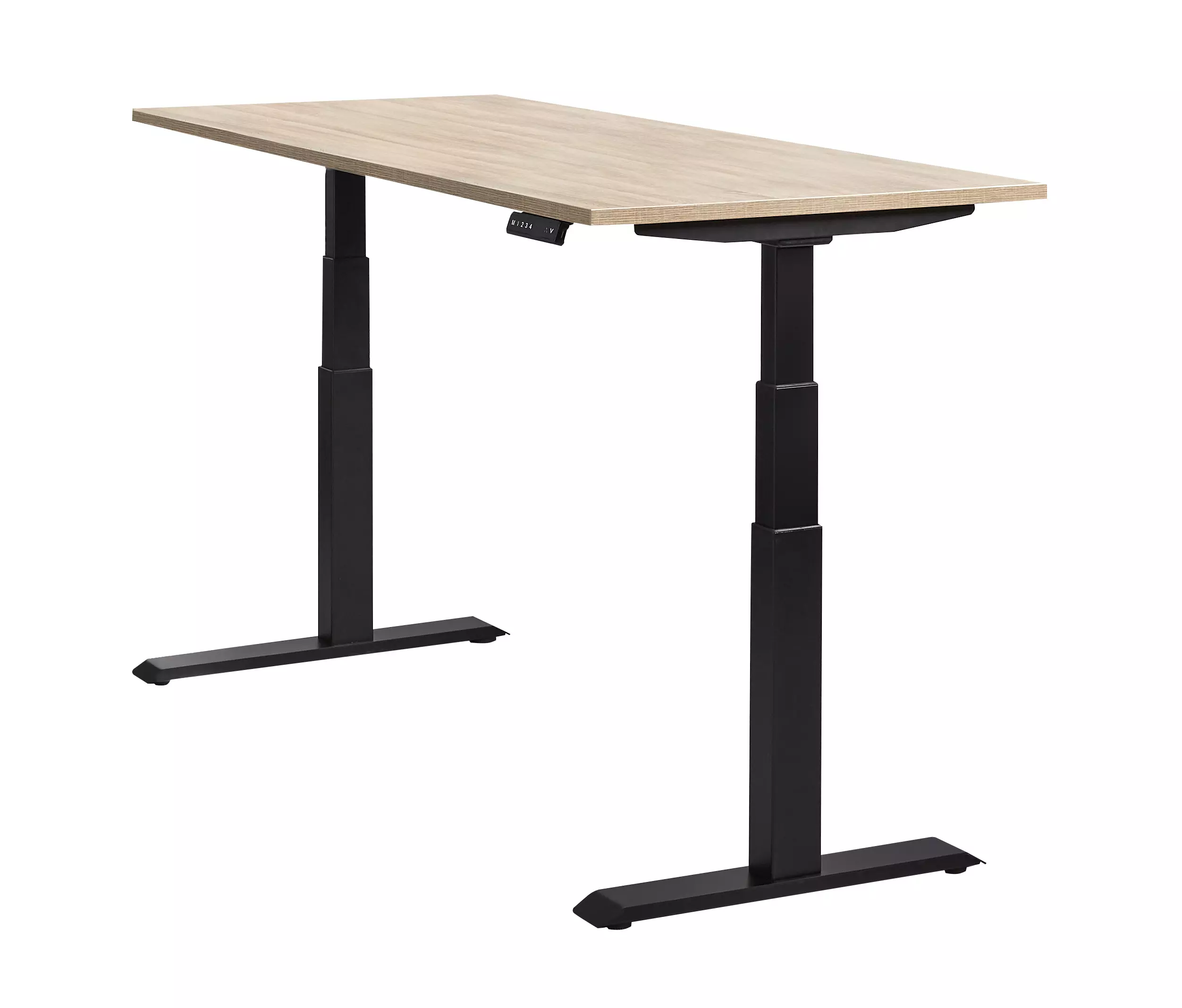 Een Slimline Zit/Sta elektrisch bureau basic 180 x 80 koop je bij Omnia 4 Office